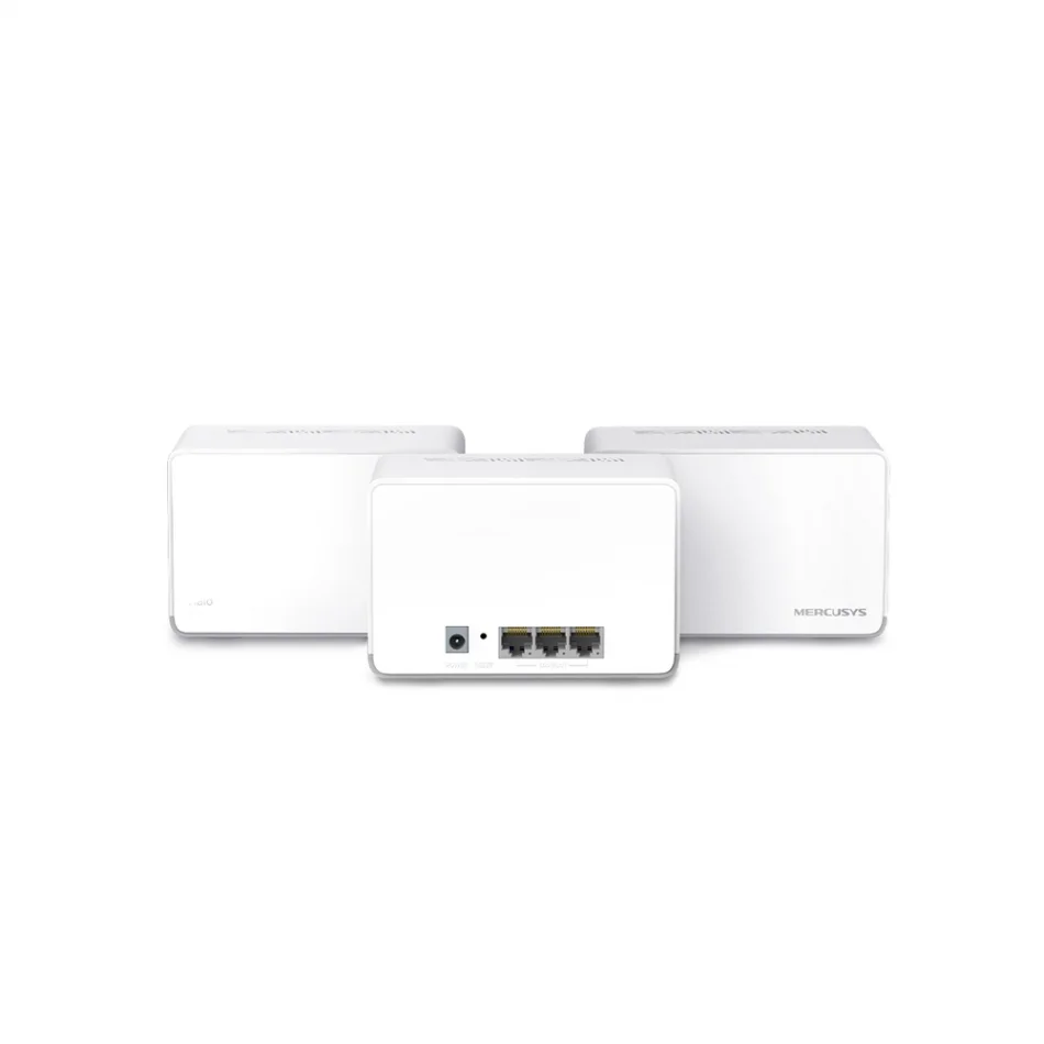 TP-Link Mercusys Halo H70X AX1800 Wi-Fi 6 Üçlü Paket Bütün Ev Mesh Sistemi