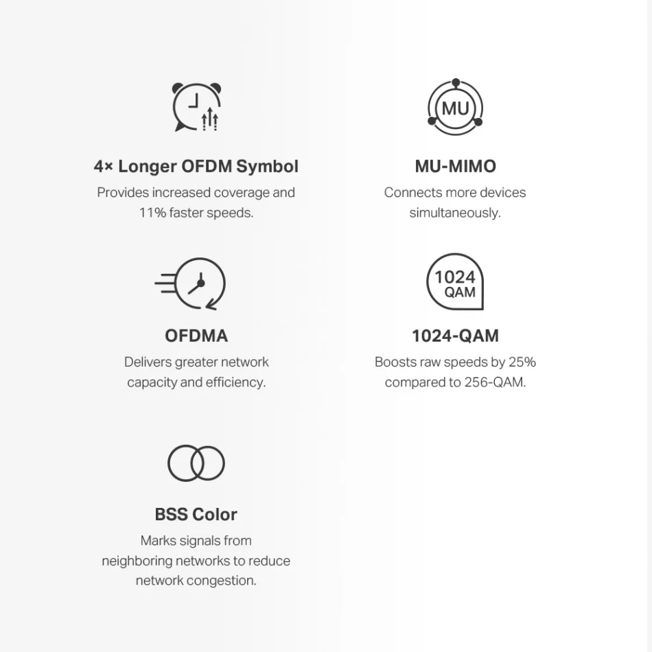 TP-Link Mercusys Halo H70X AX1800 Wi-Fi 6 Üçlü Paket Bütün Ev Mesh Sistemi