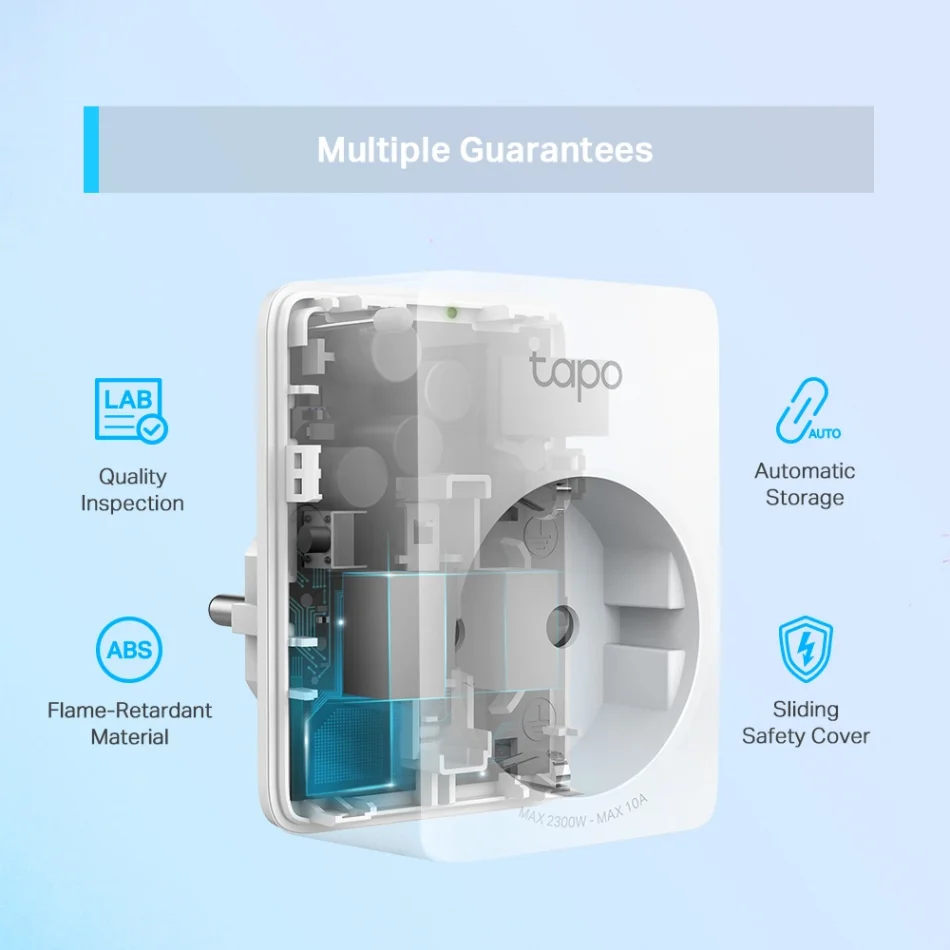 TP-Link Tapo P100 Mini Smart Wi-Fi Socket İkili Paket Akıllı Priz
