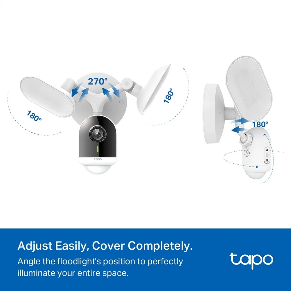 TP-Link Tapo C720 2K QHD Dış Mekan Projektör Aydınlatmalı Akıllı Güvenlik Kamerası