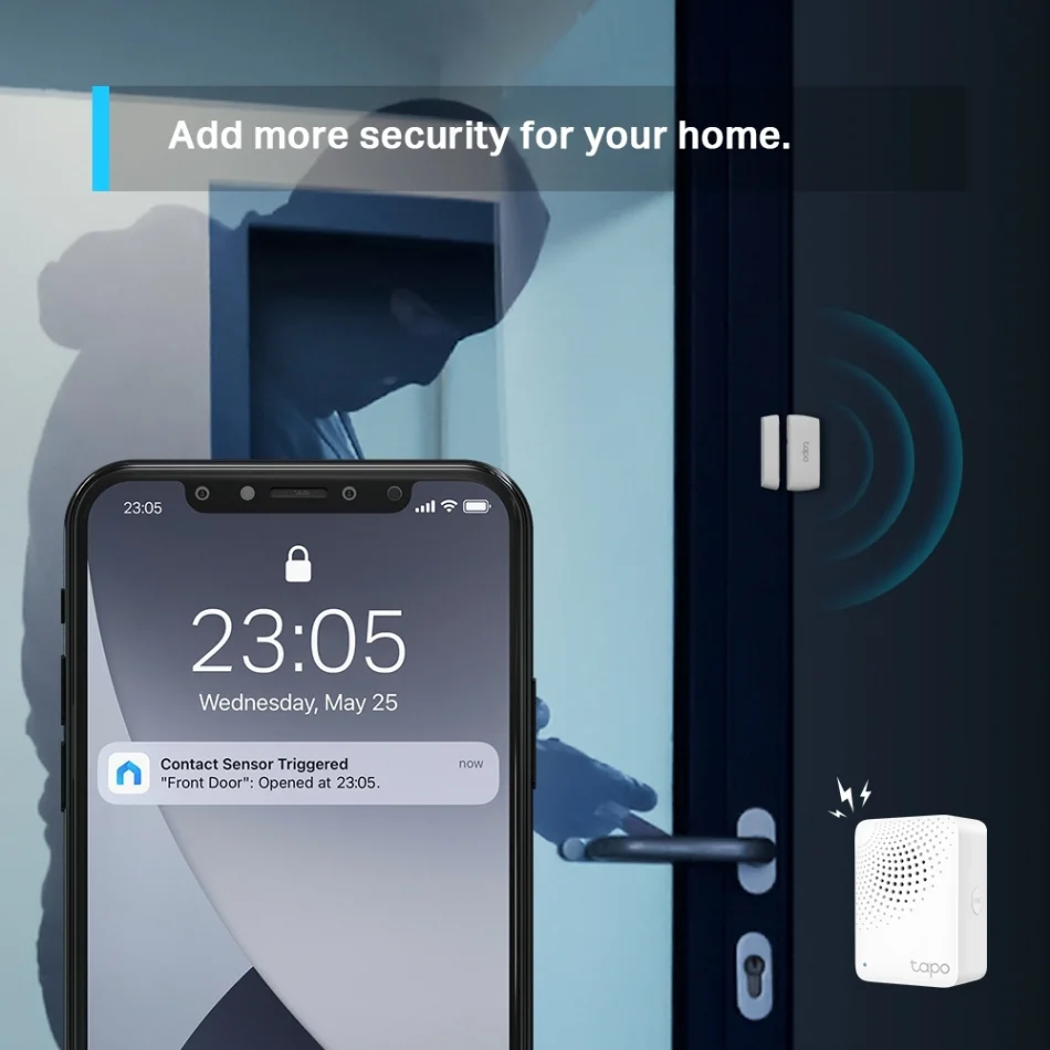 TP-Link Tapo T110 Akıllı Temas (Kapı/Pencere) Sensörü