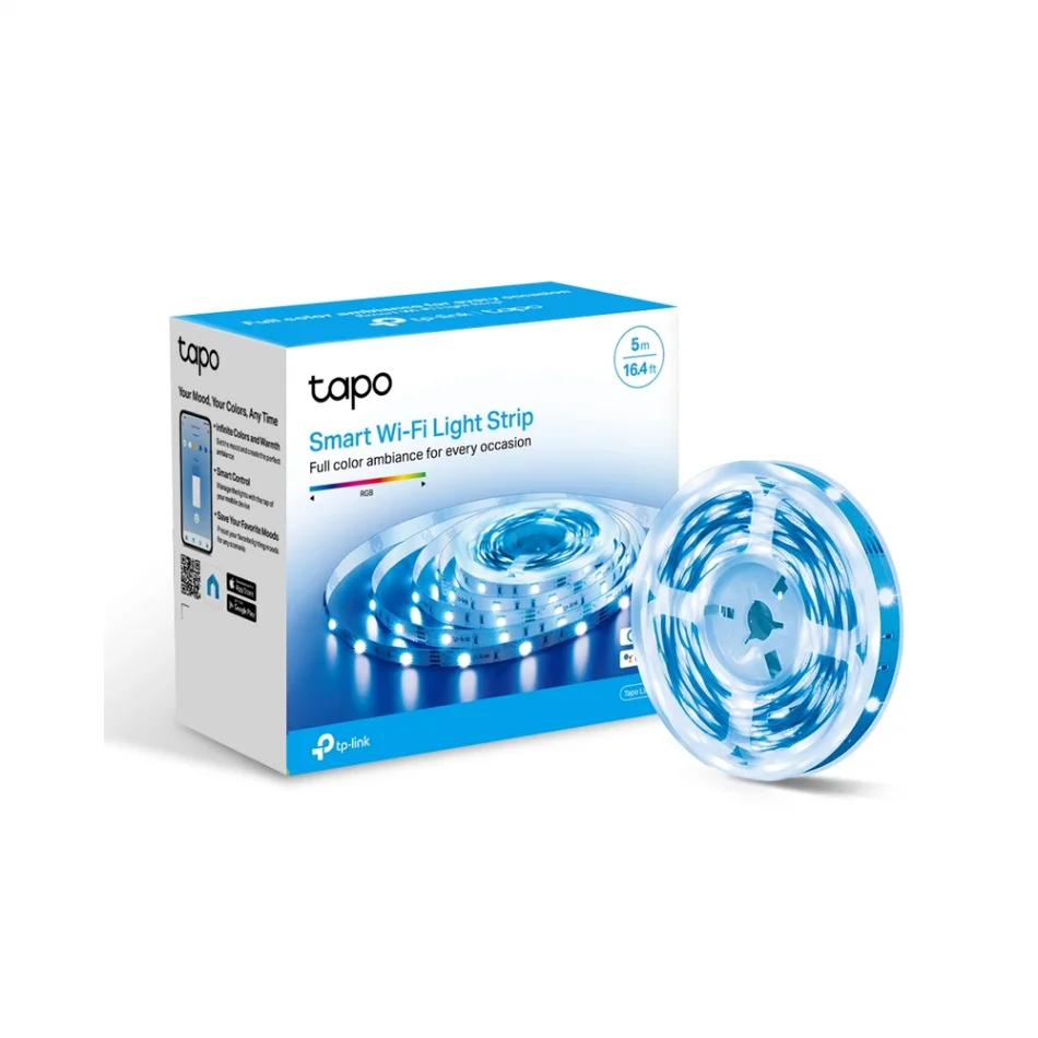 TP-Link Tapo L900-5 Smart Wi-Fi Çok Renkli 5 Metre LED Şerit