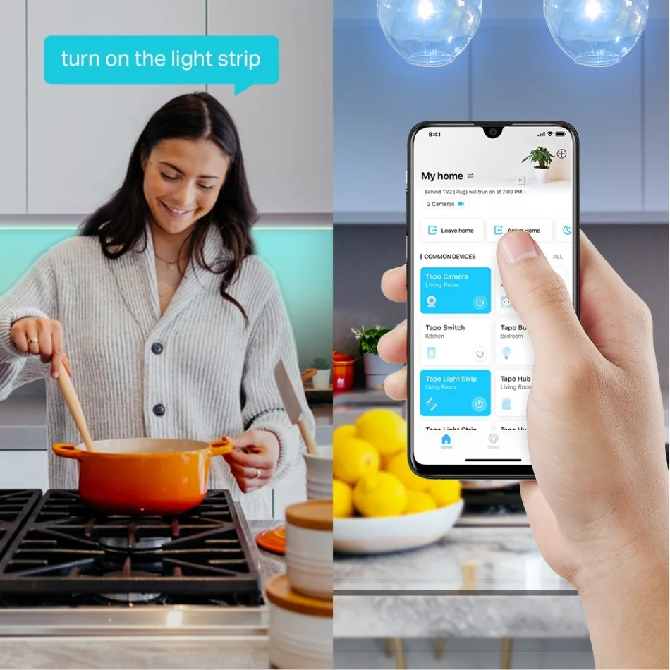 TP-Link Tapo L900-5 Smart Wi-Fi Çok Renkli 5 Metre LED Şerit