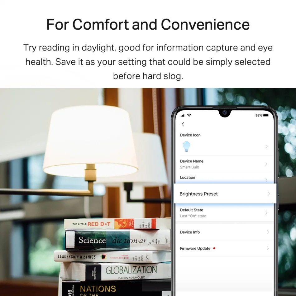 TP-Link Tapo L520E Gün Işığı ve Işık Şiddeti Ayarlanabilir E27 Akıllı Wi-Fi Ampul