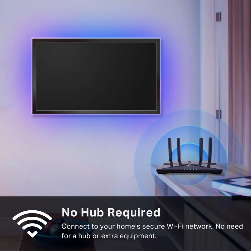 TP-Link Tapo L930-5 Smart Wi-Fi Çok Renkli 5 Metre LED Şerit