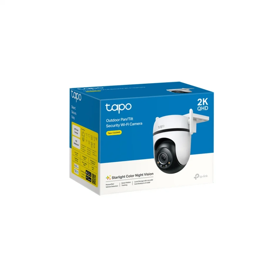TP-Link Tapo C520WS 2K QHD 4MP 360 Derece Dış Mekan Pan/Tilt Wi-Fi Güvenlik Kamerası
