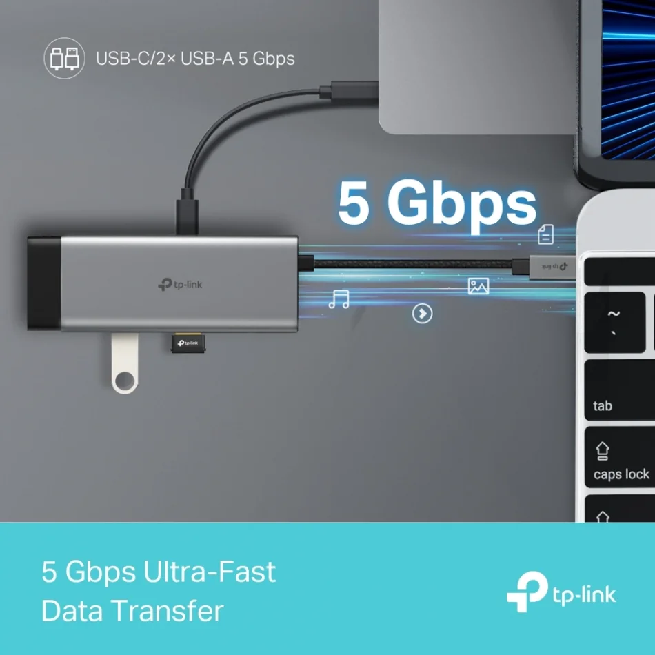 TP-Link UH5020C USB Type-C 5i 1 Arada Hub