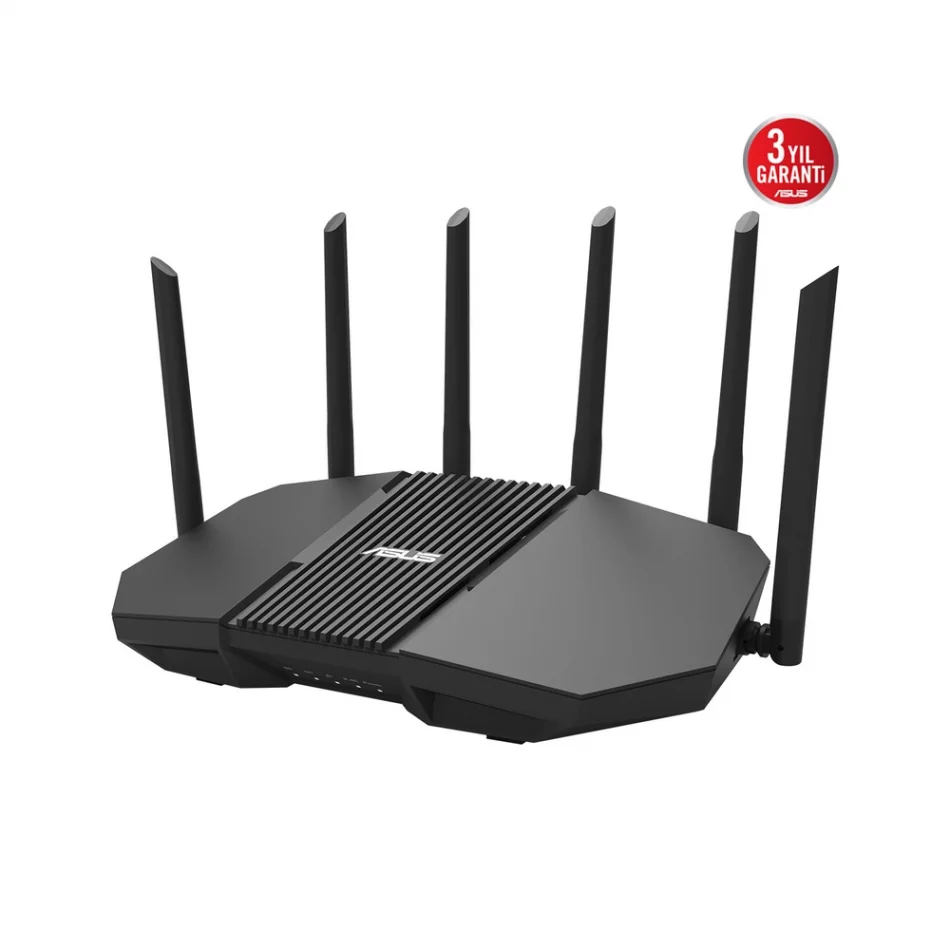 ASUS RT-BE90U BE9400 WiFi 7 Üç-Bant 6GHz AiMesh Genişletilebilir Router