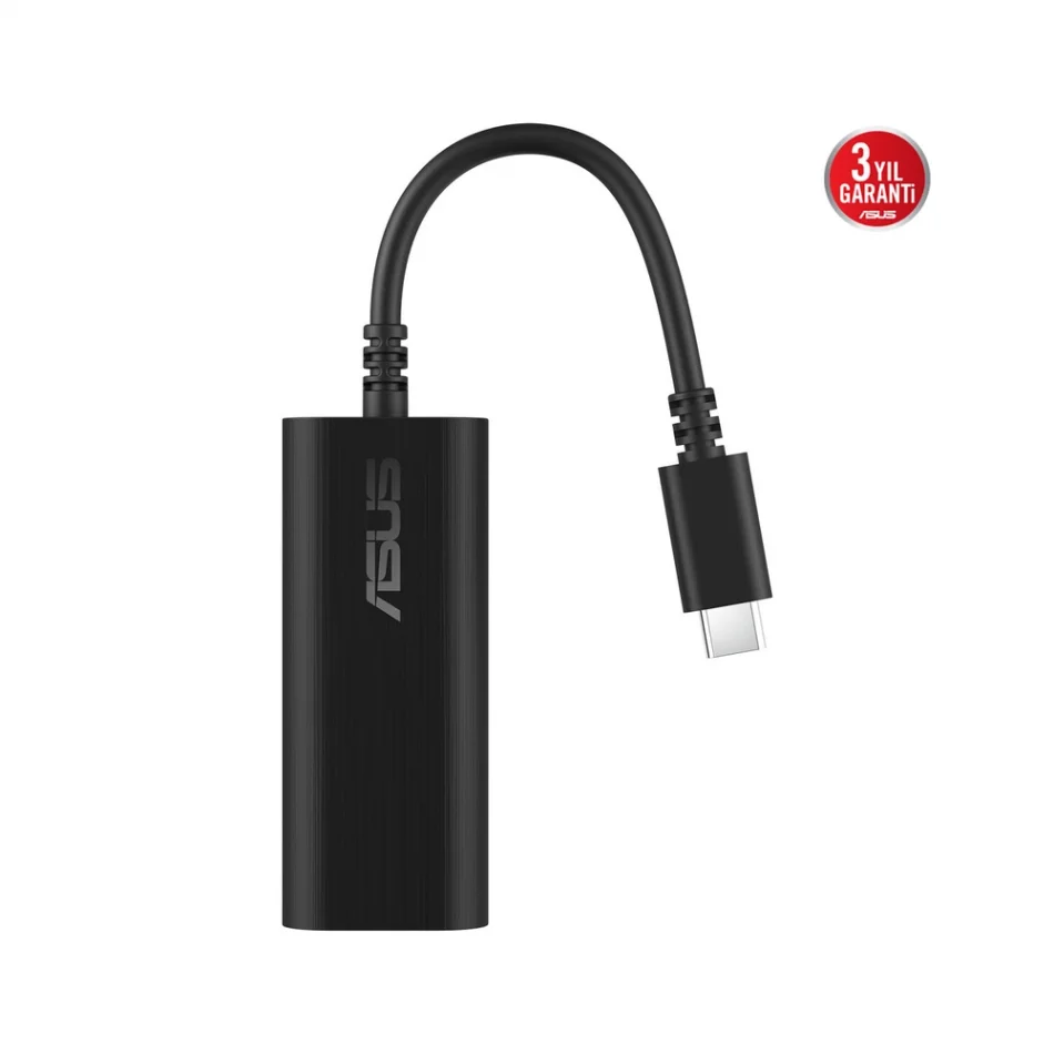 ASUS USB-C2500 V2 2.5G/1G/100Mbps Ağlarla Uyumlu USB-C 2.5G Ethernet Adaptörü