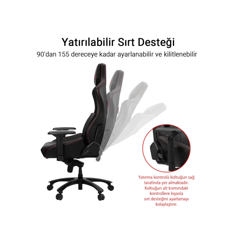 ASUS ROG Chariot X Core SL301CW Siyah Oyuncu Koltuğu