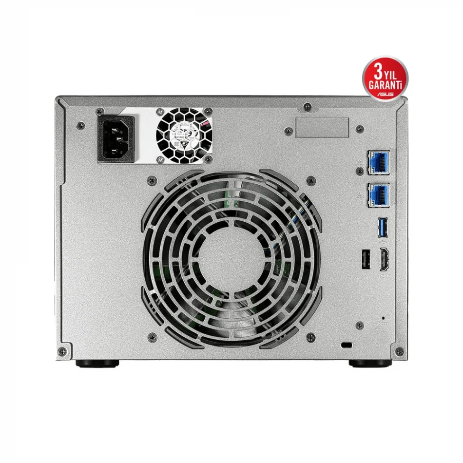 ASUSTOR Lockerstor 6 Gen2+ AS6706T-V2 Intel Celeron N5105 CPU 8 GB DDR4 RAM 6 Sürücü Yuvalı NAS Depolama Ünitesi