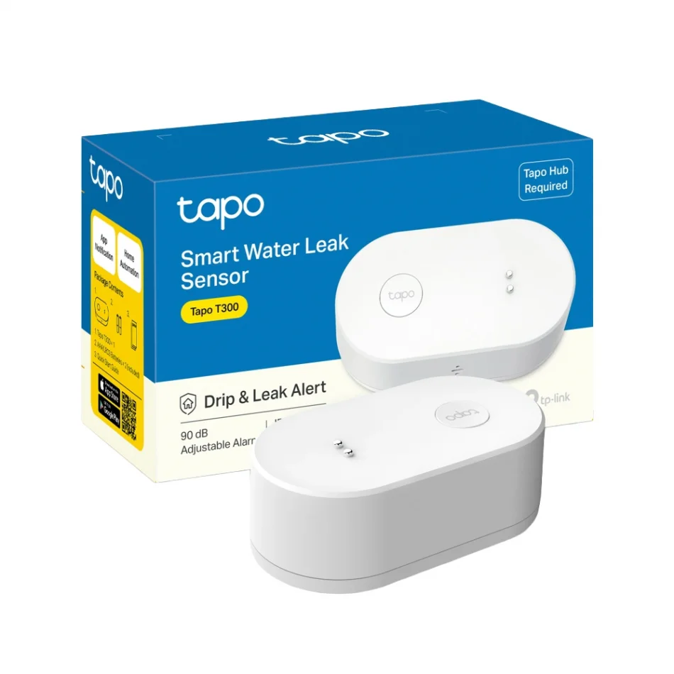 TP-Link Tapo T300 Akıllı Su Sızıntı Algılama Sensörü