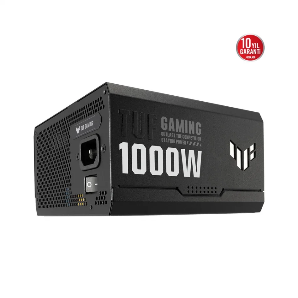 ASUS TUF Gaming 1000G 1000W 80 PLUS Gold Tam Modüler ATX 3.0 Uyumlu Power Supply