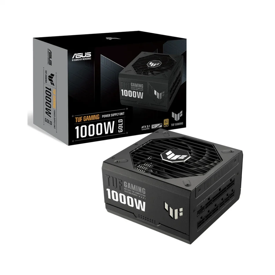 ASUS TUF Gaming 1000G 1000W 80 PLUS Gold Tam Modüler ATX 3.0 Uyumlu Power Supply