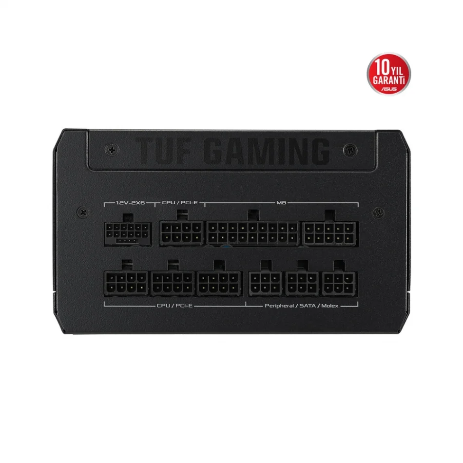 ASUS TUF Gaming 1000G 1000W 80 PLUS Gold Tam Modüler ATX 3.0 Uyumlu Power Supply