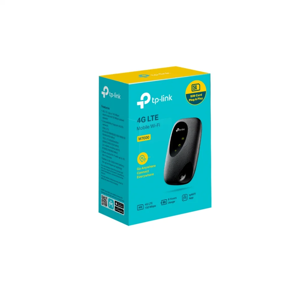 TP-Link M7000 Mobil 4G LTE Taşınabilir Wi-Fi Modem