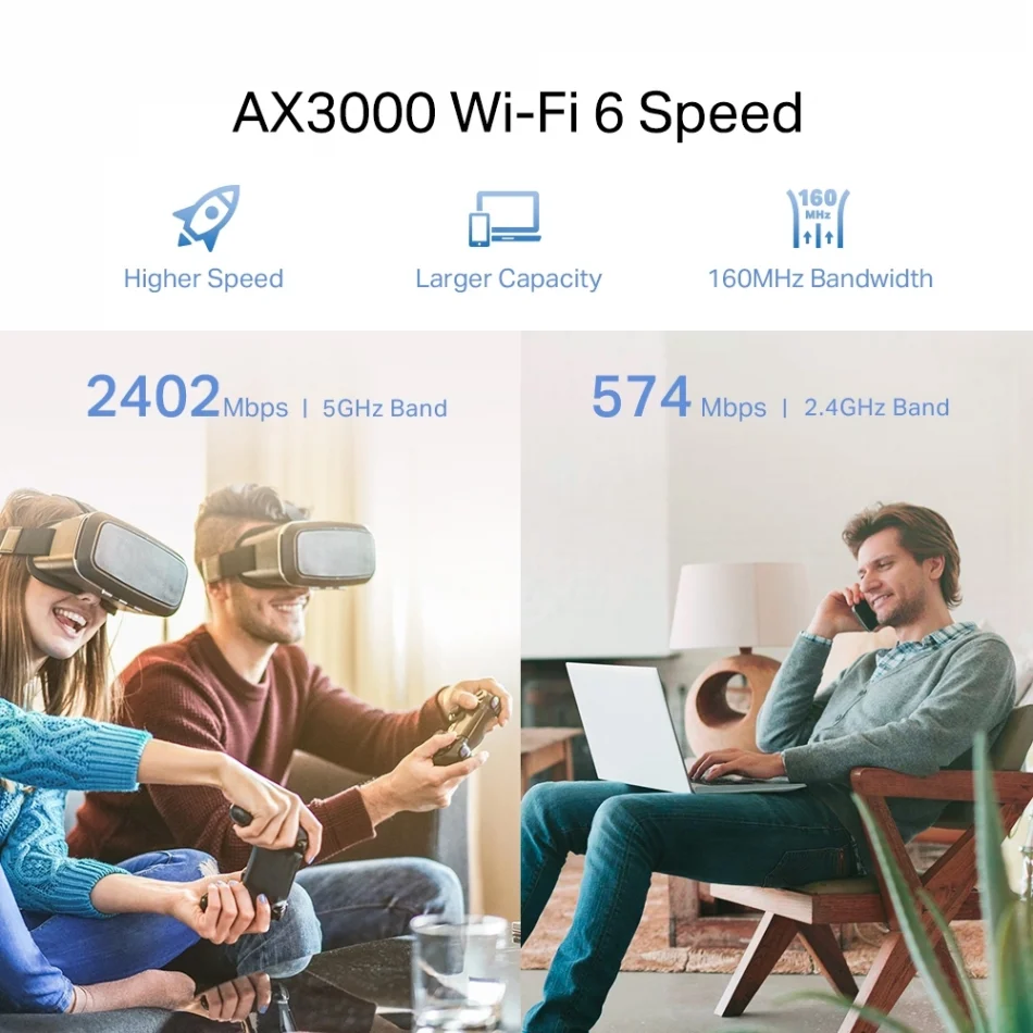 TP-Link RE700X AX3000 Mesh WiFi 6 Access Point / Menzil Genişletici