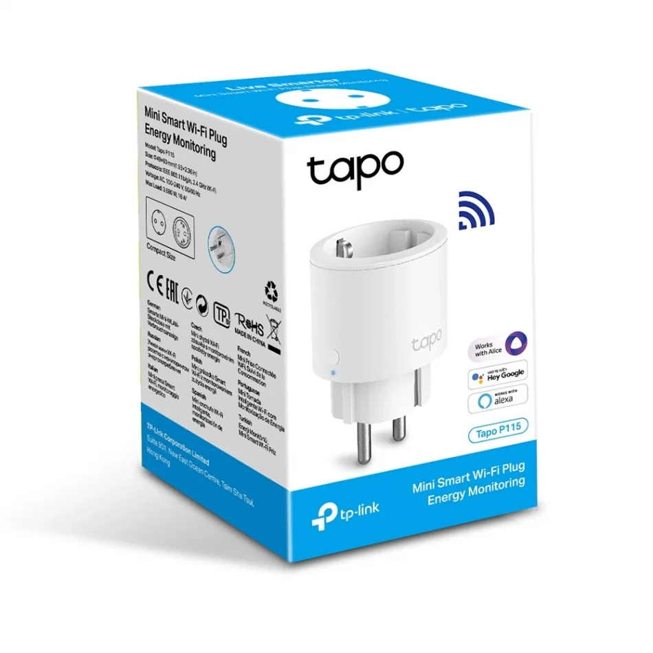 TP-Link Tapo P115 Enerji İzleme Wi-Fi Akıllı Priz