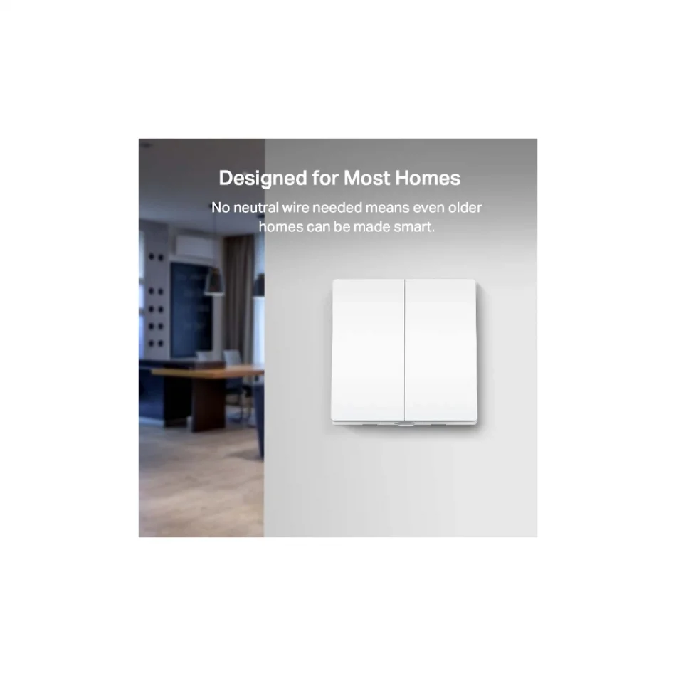 TP-Link Tapo S220 2 Buton 1 Yol Akıllı Işık Anahtarı