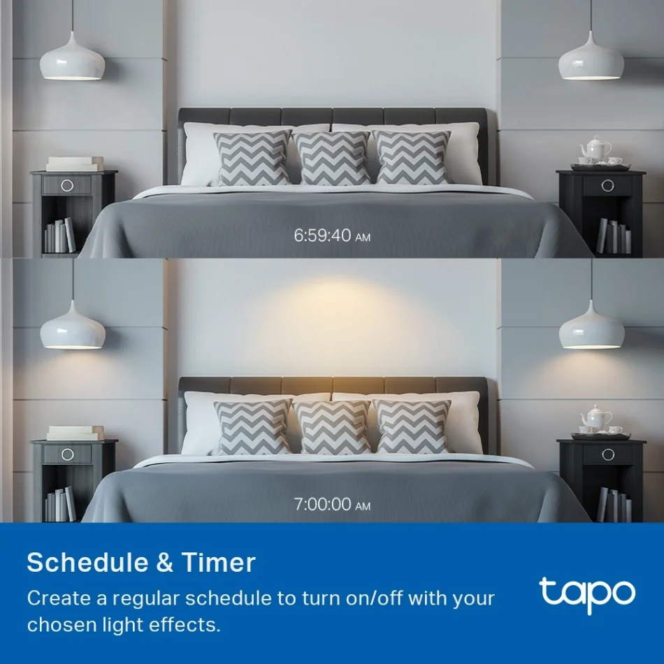 TP-Link Tapo L430P Çok Renkli Akıllı P45 Ampul