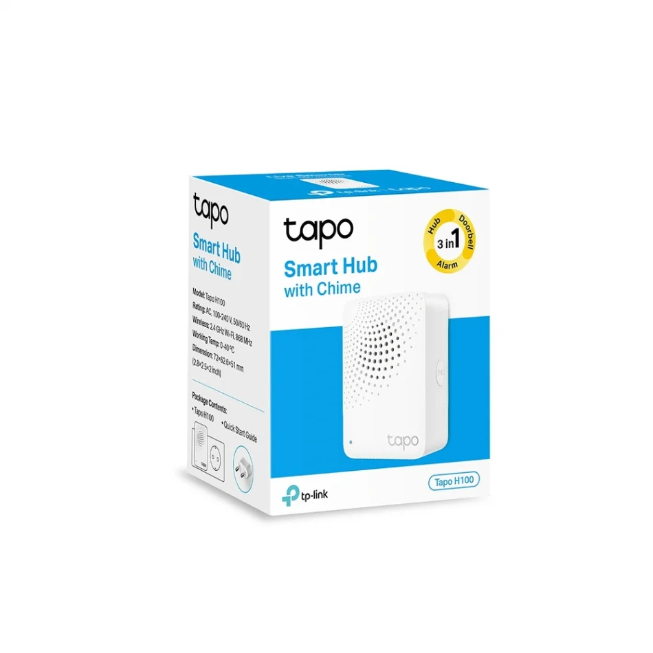 TP-Link Tapo H100 Zil Özellikli Tapo Akıllı Hub