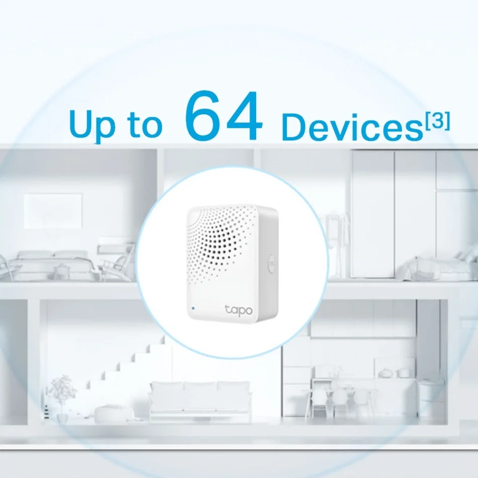 TP-Link Tapo H100 Zil Özellikli Tapo Akıllı Hub