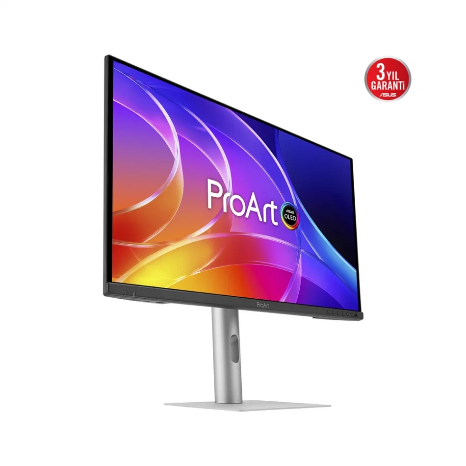 ASUS 27 ProArt OLED PA279CDV 120Hz 0.1ms Adaptive-Sync 4K 2160p QD-OLED Profesyonel Monitör