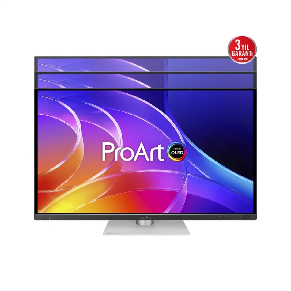 ASUS 27 ProArt OLED PA279CDV 120Hz 0.1ms Adaptive-Sync 4K 2160p QD-OLED Profesyonel Monitör