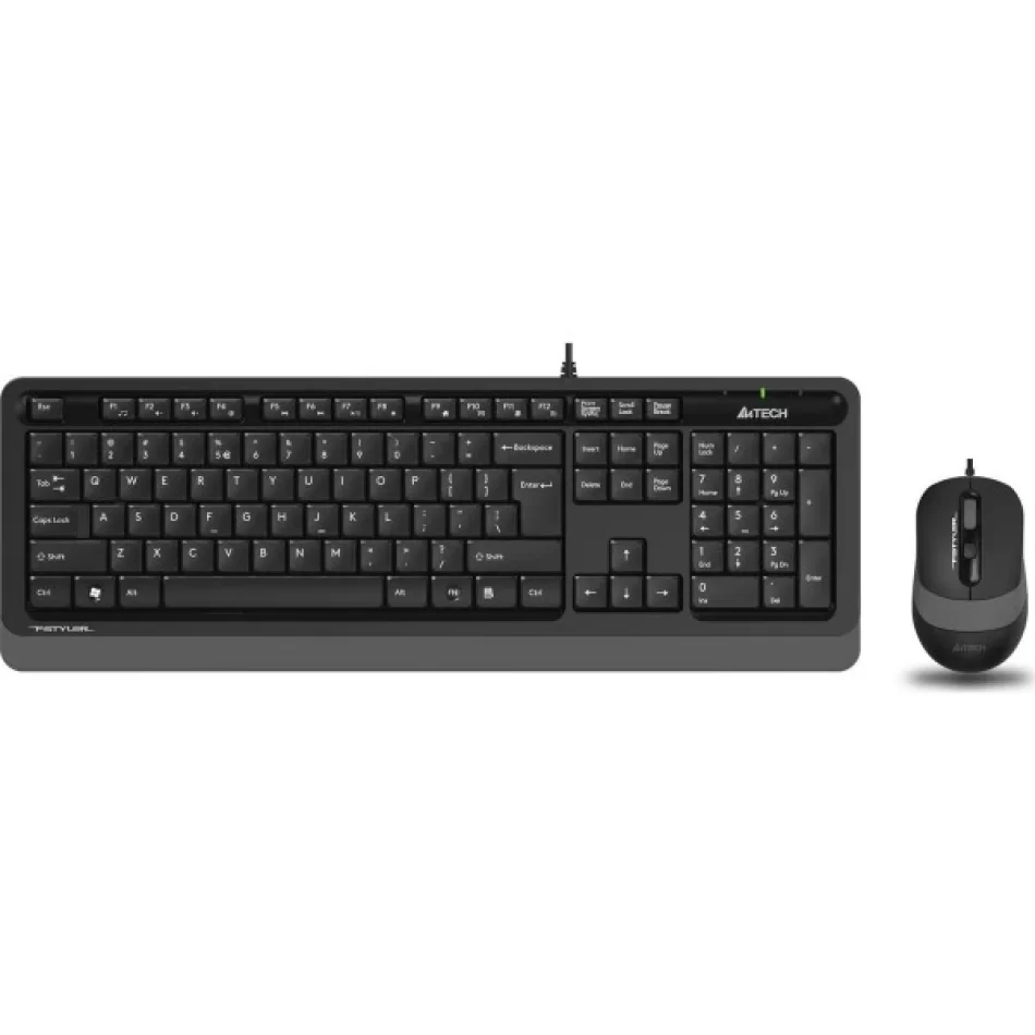 A4 Tech F1010 MM Klavye Mouse Set / Gri / USB