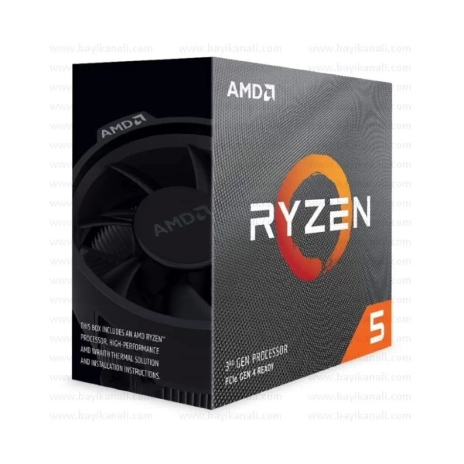 AMD Ryzen 5 3600 3.6GHz 32MB 65W AM4 İşlemci