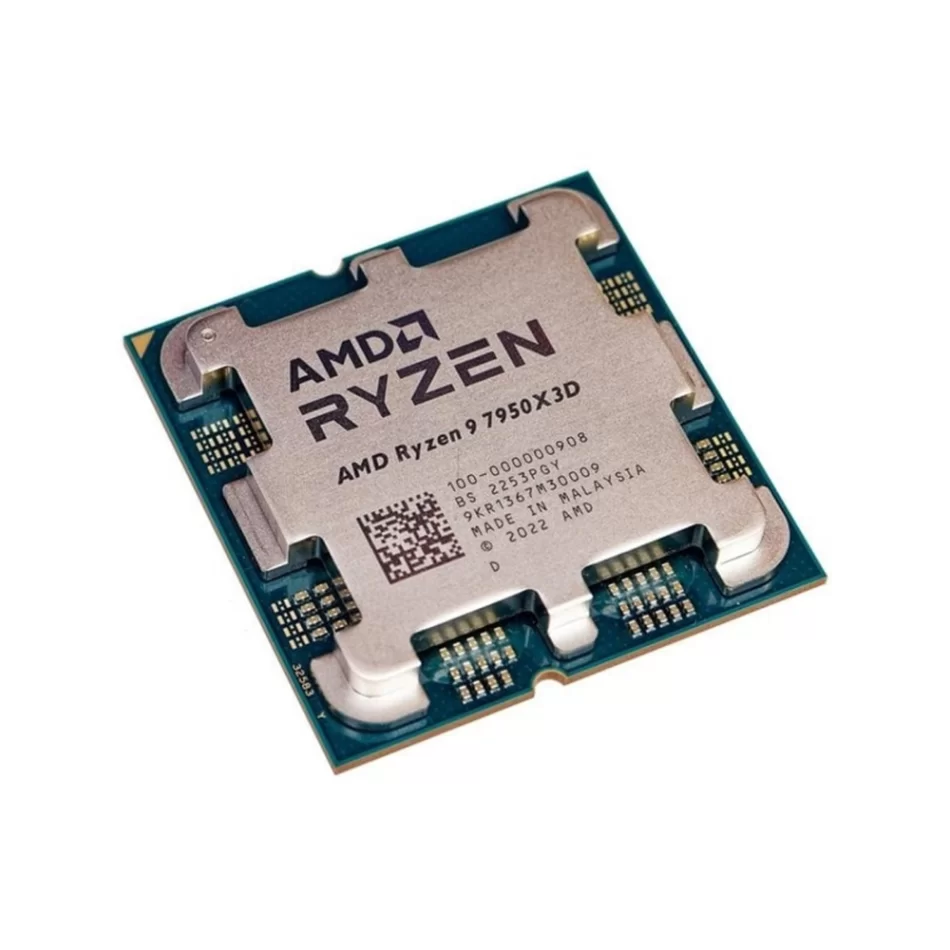 AMD Ryzen 9 7950X3D 4.2GHz 128MB Önbellek 120W 5nm Soket AM5 Tray İşlemci