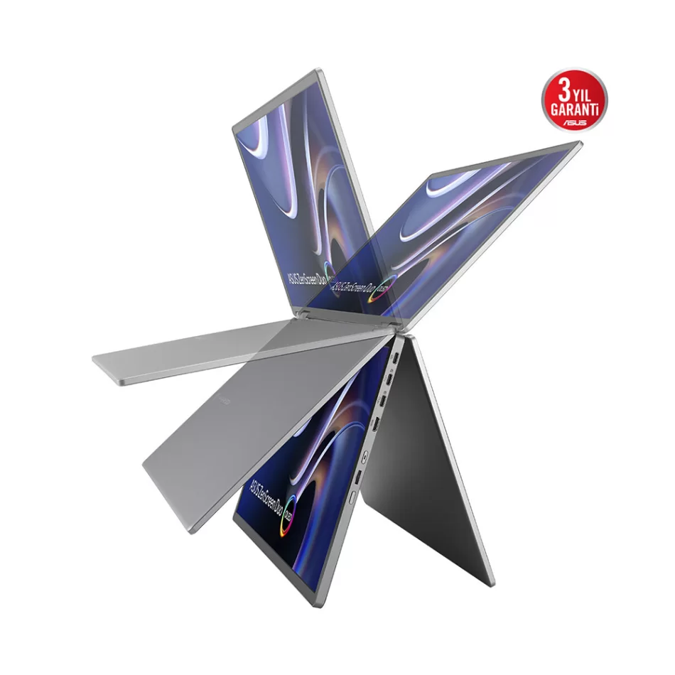 ASUS 14 ZenScreen Duo OLED MQ149CD HDR400 1920x1200 Full HD Katlanabilir Taşınabilir Monitör
