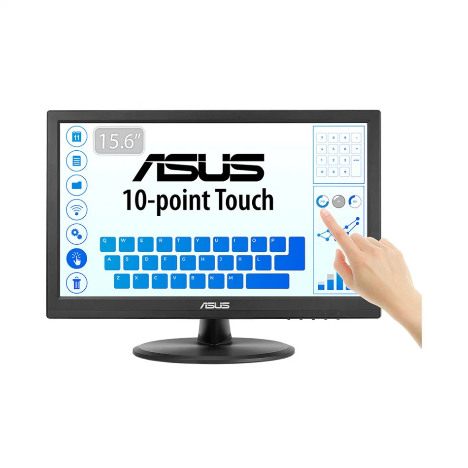 ASUS 15.6 VT169HE 60Hz 5ms Eye Care 1080p IPS LED Dokunmatik Monitör