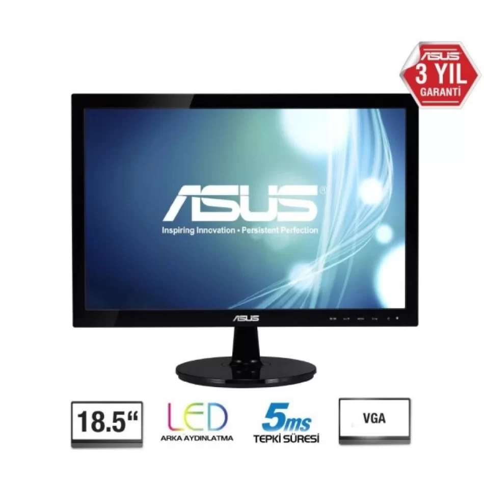 ASUS 18.5 VS197DE 60Hz 5ms VGA LED Monitör