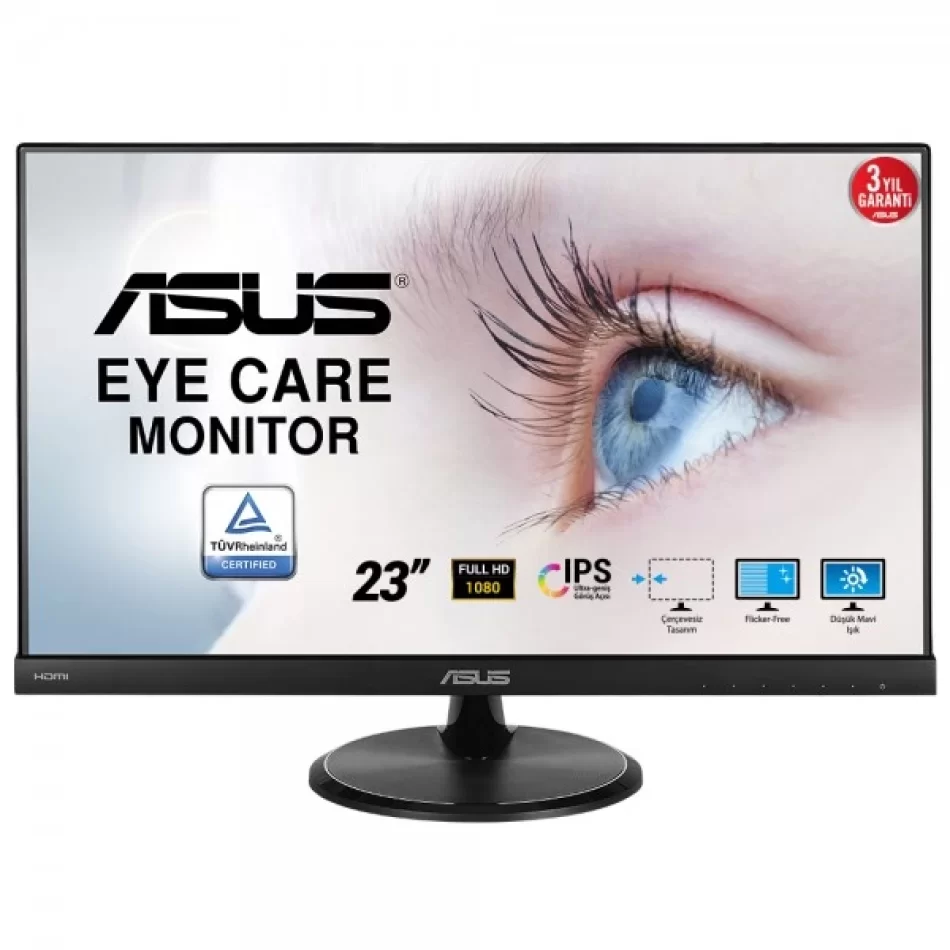 ASUS 23 VC239HE 60Hz 5ms Eye Care HDMI VGA 1080p IPS LED Monitör