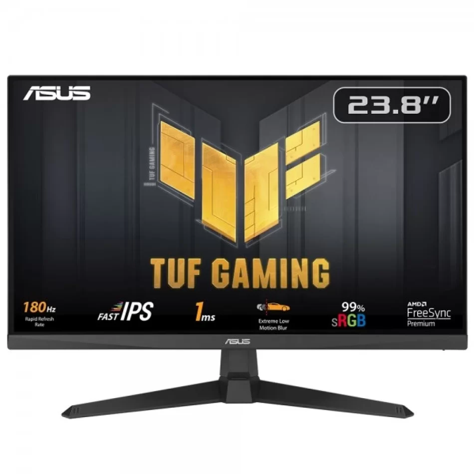 ASUS 23.8 TUF VG249Q3A 180Hz 1ms FreeSync 1080p IPS LED Oyuncu Monitörü