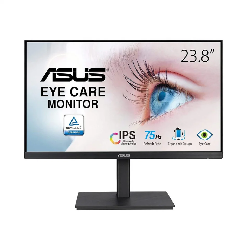 ASUS 23.8 VA24EQSB 75Hz 5ms Eye Care 1080p IPS Monitör