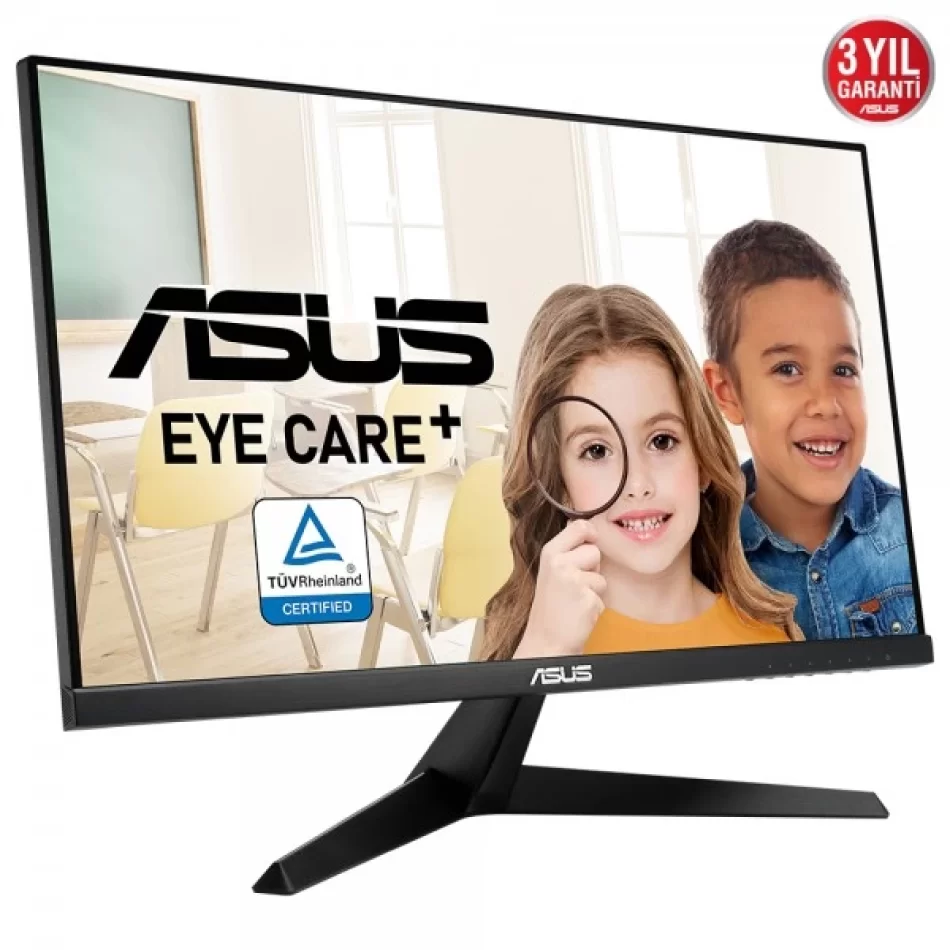 ASUS 23.8 VY249HE 1ms 75Hz (HDMI+Display) Full HD Freesync IPS LED Monitör TEŞHİR ÜRÜN Outlet Pikselli Ürün 2 Yıl Garanti