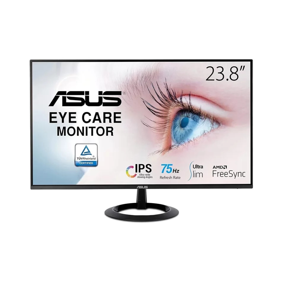 ASUS 23.8 VZ24EHE 75Hz 1ms Eye Care HDMI 1080p IPS LED Outlet Monitör