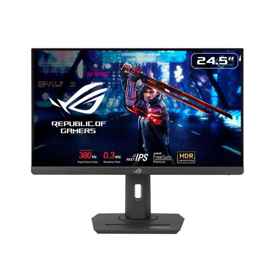 ASUS 24.5 ROG Strix XG259QNS 380Hz 0.3ms FreeSync Premium HDR 1080p IPS LED eSpor Oyuncu Monitörü