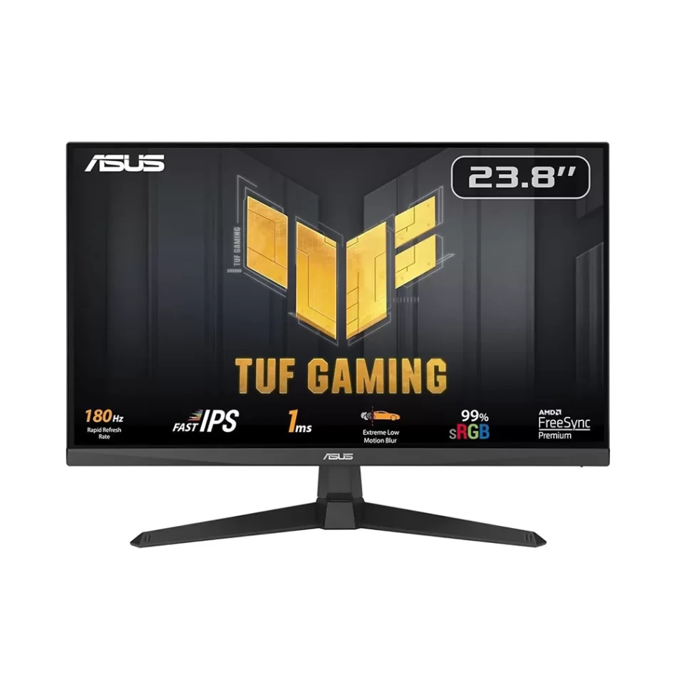 ASUS 24 TUF Gaming VG249QL3A 180Hz 1ms FreeSync G-Sync 1080p IPS LED Gaming Monitör