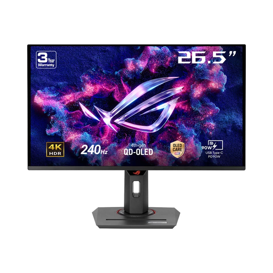 ASUS 27 ROG Strix OLED XG27UCDMG 240Hz 0.03ms FreeSync Premium Pro G-Sync 2160p 4K QD-OLED Gaming Monitör