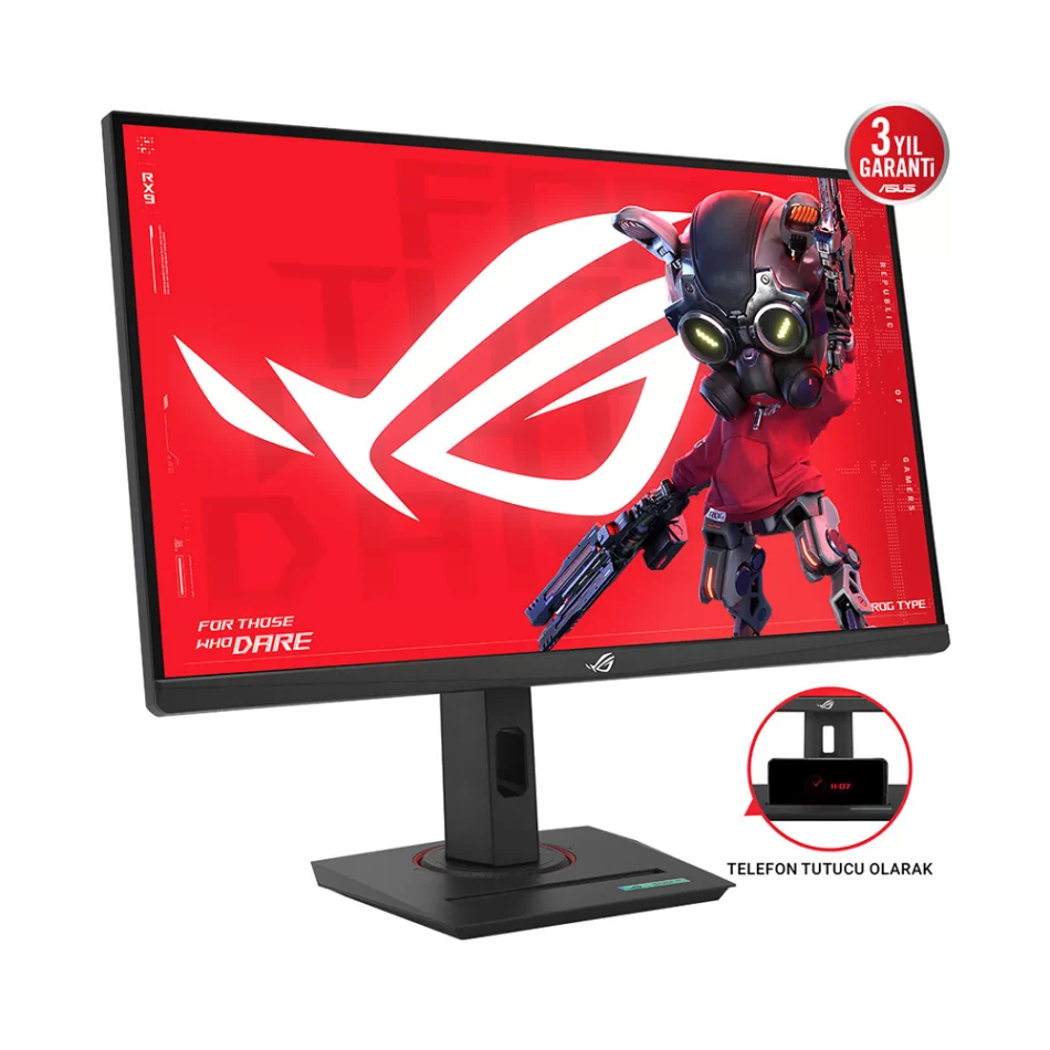 ASUS 27 ROG Strix XG279CNS 380Hz 0.3ms FreeSync Premium G-Sync HDR 1080p Fast IPS LED Oyuncu Monitörü