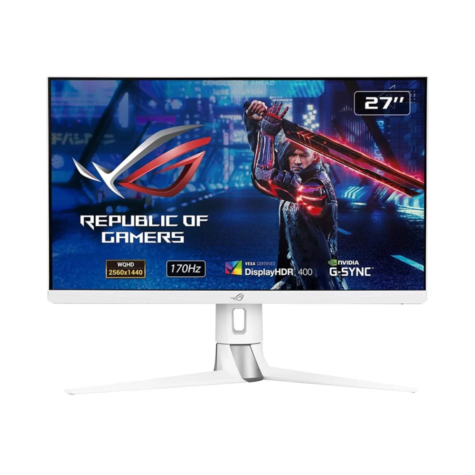 ASUS 27 ROG Strix XG27AQ-W 170Hz 1ms G-Sync HDR 1440p Fast IPS LED Outlet Oyuncu Monitörü