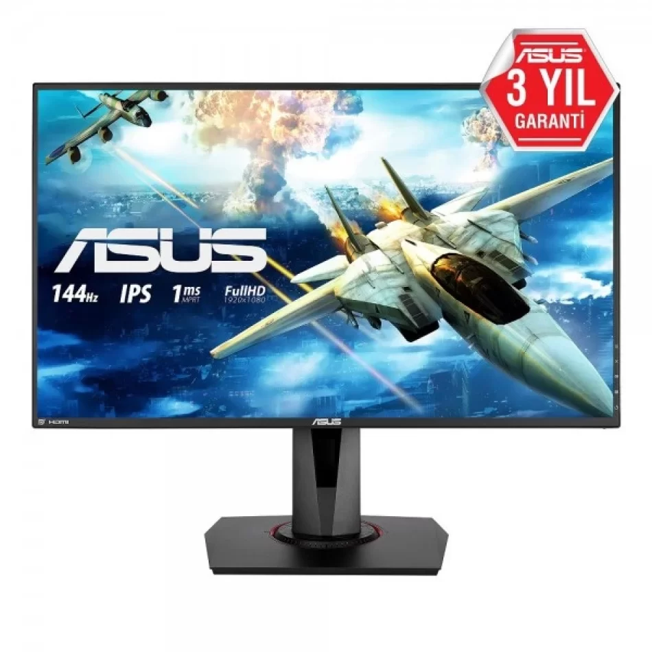 ASUS 27 VG279Q 144Hz 1ms DVI-D HDMI DP FHD IPS Freesync Gaming Monitör Outlet Pikselli Ürün Outlet Pikselli Ürün 2 Yıl garanti