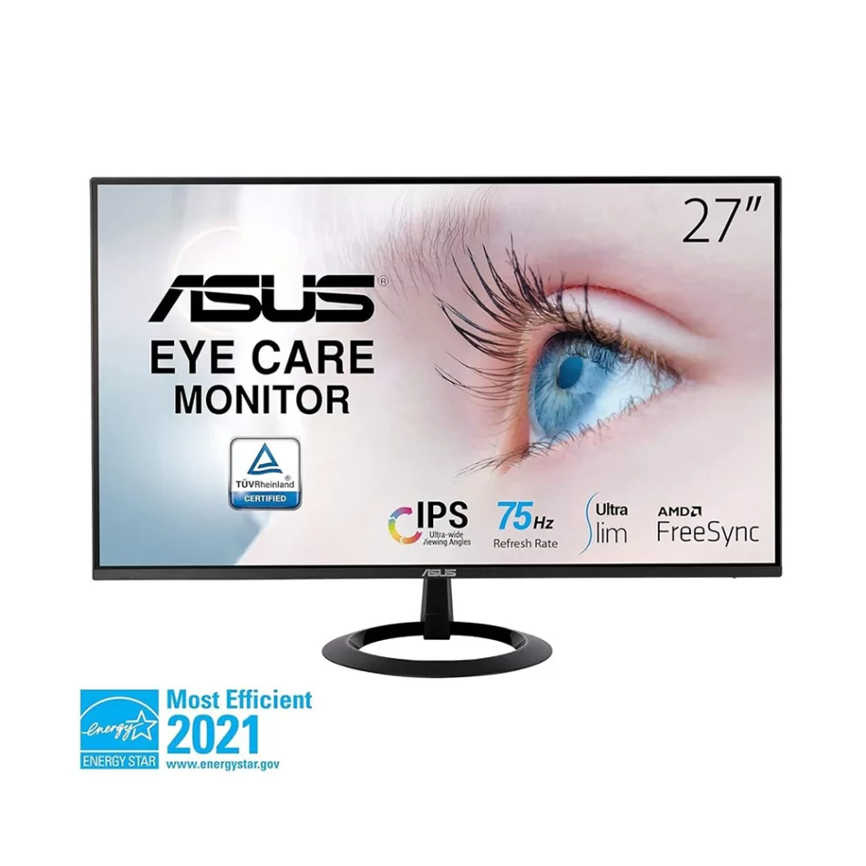 ASUS 27 VZ27EHE 75Hz 1ms Eye Care HDMI VGA 1080p IPS LED Outlet Monitör