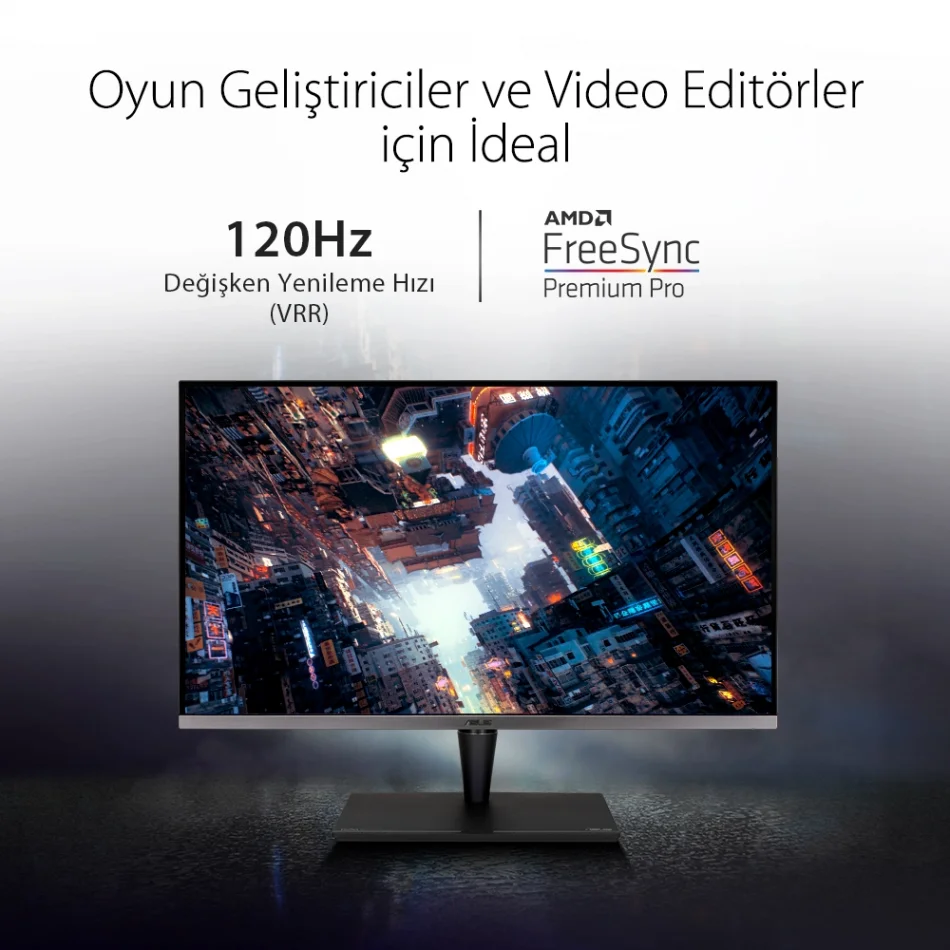 ASUS 32 ProArt PA32UCG-K 120Hz 5ms FreeSync Premium Pro HDR 2160p 4K IPS Mini LED Profesyonel Monitör