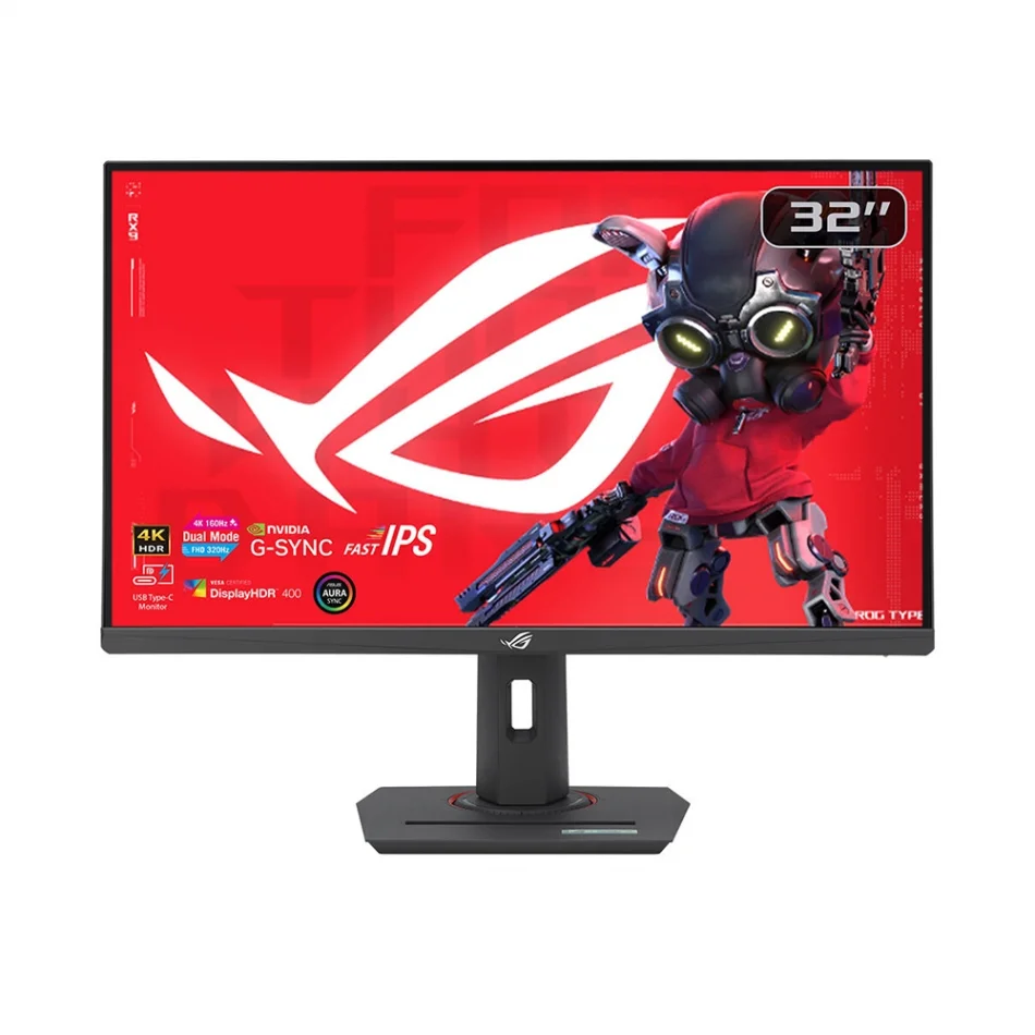 ASUS 32 ROG Strix XG32UCG 160Hz (320Hz 1080p) 0.3ms FreeSync Premium G-Sync 2160p HDR IPS LED Dual Mode Gaming Monitör
