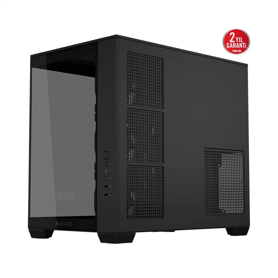 ASUS A32 PLUS ARGB Temperli Cam 4x ARGB Fanlı Mid Tower Siyah ATX Gaming Kasa