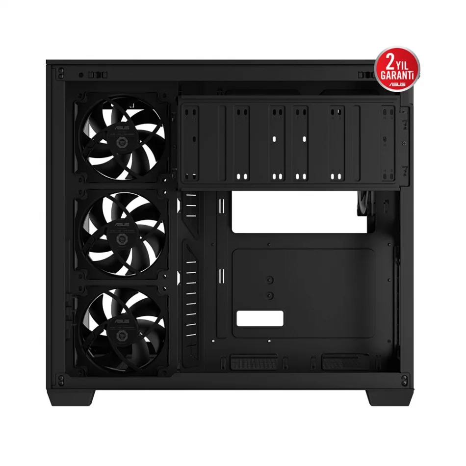 ASUS A32 PLUS ARGB Temperli Cam 4x ARGB Fanlı Mid Tower Siyah ATX Gaming Kasa